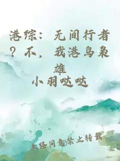 港综：无间行者？不，我港岛枭雄